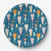 紙プレート航海のをテーマにした誕生日パーティー。 ペーパープレート (正面)