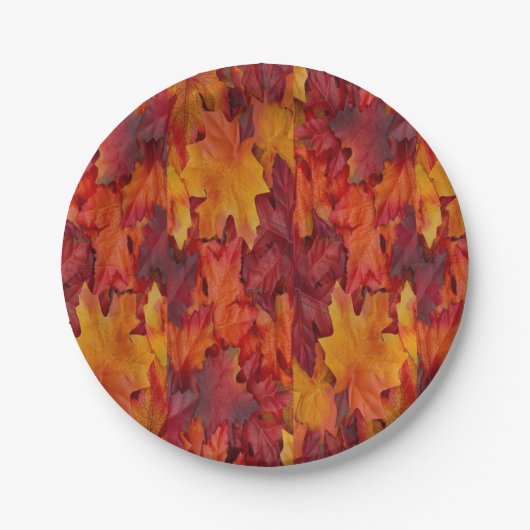 紙プレート葉 ペーパープレート (正面)