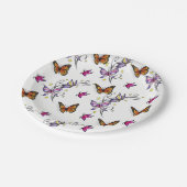 紙プレート蝶 ペーパープレート (アングル)