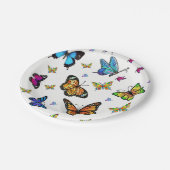 紙プレート蝶 ペーパープレート (アングル)