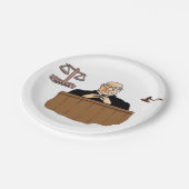 紙プレート裁判官 ペーパープレート (アングル)