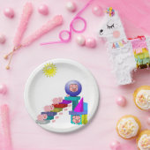 紙プレート豚 ペーパープレート (パーティー)