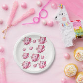 紙プレート豚 ペーパープレート (パーティー)