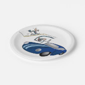 紙プレート車販売員 ペーパープレート (アングル)