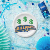 紙プレート金 ペーパープレート (パーティー)