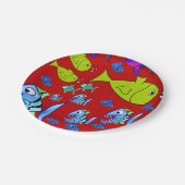 紙プレート魚 ペーパープレート (アングル)