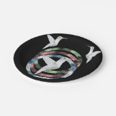 紙プレート鳥 ペーパープレート (アングル)