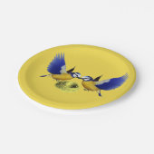 紙プレート鳥 ペーパープレート (アングル)
