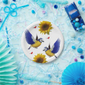 紙プレート鳥 ペーパープレート (パーティー)