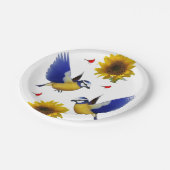 紙プレート鳥 ペーパープレート (アングル)