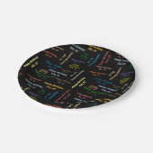 紙プレート10月23日誕生日 ペーパープレート (アングル)