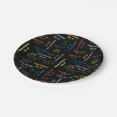 紙プレート10月26日誕生日 ペーパープレート (アングル)