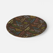 紙プレート11月16誕生日 ペーパープレート (アングル)