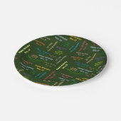 紙プレート11月22誕生日 ペーパープレート (アングル)