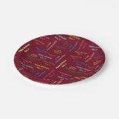 紙プレート11月5誕生日 ペーパープレート (アングル)