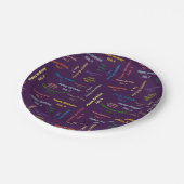 紙プレート2月3誕生日 ペーパープレート (アングル)