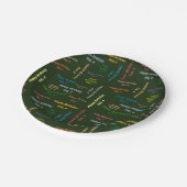 紙プレート2月4日誕生日 ペーパープレート (アングル)