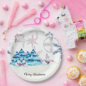 紙プレート9インチforクリスマスパーティー ペーパープレート (パーティー)