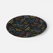 紙プレート9月19誕生日 ペーパープレート (アングル)