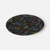 紙プレート9月24日誕生日 ペーパープレート (アングル)