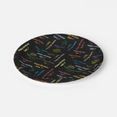 紙プレート9月7誕生日 ペーパープレート (アングル)