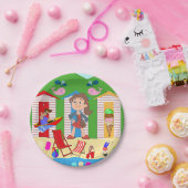 紙プレート、アイスクリームビーチおもしろい ペーパープレート (パーティー)