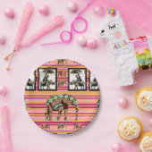 紙プレート、アフリカゾウ ペーパープレート (パーティー)