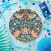 紙プレート:ウィリアム・モリス：イチゴ泥棒 ペーパープレート (パーティー)