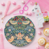 紙プレート:ウィリアム・モリス：イチゴ泥棒 ペーパープレート (パーティー)