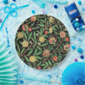 紙プレート：ウィリアム・モリス：ザクロ ペーパープレート (パーティー)