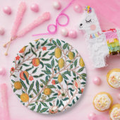 紙プレート：ウィリアム・モリス：ザクロ ペーパープレート (パーティー)