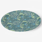 紙プレート：ウィリアム・モリス：海藻 ペーパープレート (アングル)