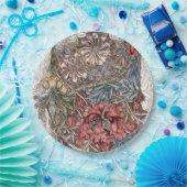 紙プレート:ウィリアム・モリス：野生チューリップ ペーパープレート (パーティー)