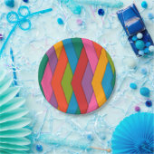 紙プレート カラフル ペーパープレート (パーティー)