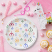 紙プレート – クリスマスツリーオーナメント ペーパープレート (パーティー)