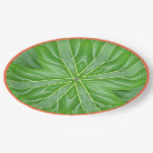 紙プレート、グリーンエレガントクラシックデザイン紙 ペーパープレート (アングル)