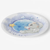 紙プレート:コアラオンザムーン ペーパープレート (アングル)