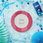 紙プレート「スイカ傘」 ペーパープレート (パーティー)