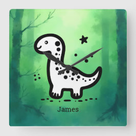 紙プレート スクエア壁時計