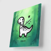 紙プレート スクエア壁時計 (傾斜)