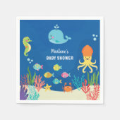 紙プレート スタンダードカクテルナプキン (正面)