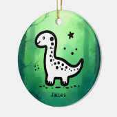 紙プレート セラミックオーナメント (左)