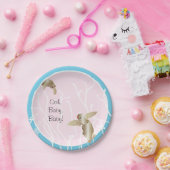 紙プレート「タートルブルーピンク」 ペーパープレート (パーティー)