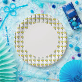 紙プレート – ダフォジルスオンリム ペーパープレート (パーティー)