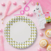 紙プレート – ダフォジルスオンリム ペーパープレート (パーティー)