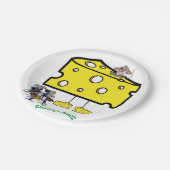 紙プレート、チーズミュージック紙プレート ペーパープレート (アングル)