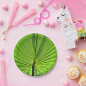 紙プレート – トロピカルパーム ペーパープレート (パーティー)