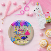 紙プレート、ハッピーバースデーオーバーザヒル ペーパープレート (パーティー)