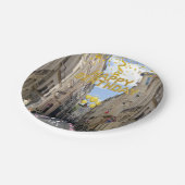 紙プレート、ハッピーバースデーフランスドッグ ペーパープレート (アングル)