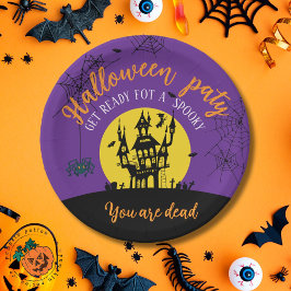 紙プレート – ハロウィーン ペーパープレート